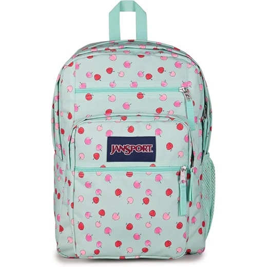 JANSPORT Men's Big Student Backpack 100% Polyester, Two Large Main Compartments, Front Organizer Pocket, Exterior Zippered Pockets & Padded Back Panel