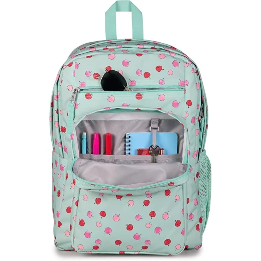 JANSPORT Men's Big Student Backpack 100% Polyester, Two Large Main Compartments, Front Organizer Pocket, Exterior Zippered Pockets & Padded Back Panel - JanSport - Image 4