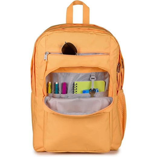JANSPORT Men's Big Student Backpack 100% Polyester, Two Large Main Compartments, Front Organizer Pocket, 2 Exterior Zippered Stash Pockets & Padded Back Panel - JanSport - Image 3