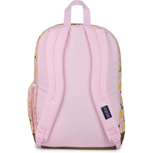 حقيبة ظهر رجالية JanSport Cool Student من البوليستر 100%، مقصورتان رئيسيتان كبيرتان، جيب أمامي منظم، جيبان خارجيان بسحّاب، أحزمة كتف مريحة وظهر مبطن بالكامل - جان سبورت - Image 2