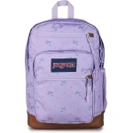 حقيبة ظهر رجالية JanSport Cool Student من البوليستر 100%، مقصورتان رئيسيتان كبيرتان، جيب أمامي بمنظم، جيبان خارجيان بسحاب، أحزمة كتف مريحة وظهر مبطن بالكامل - جان سبورت