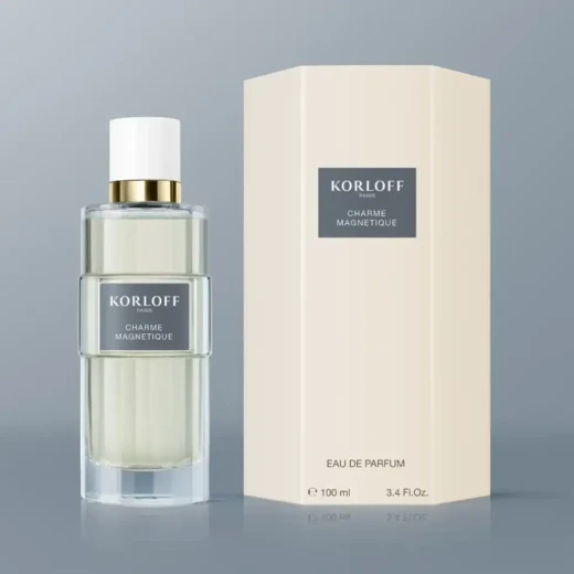 عطر كورلوف شارم ماجنيتيك EDP 100 مل للجنسين | روائح ساحرة تجمع بين الأناقة والجاذبية والانسجام العصري عطر كورلوف شارم ماجنيتيك EDP 100 مل للجنسين | روائح ساحرة تجمع بين الأناقة والجاذبية والانسجام العصري