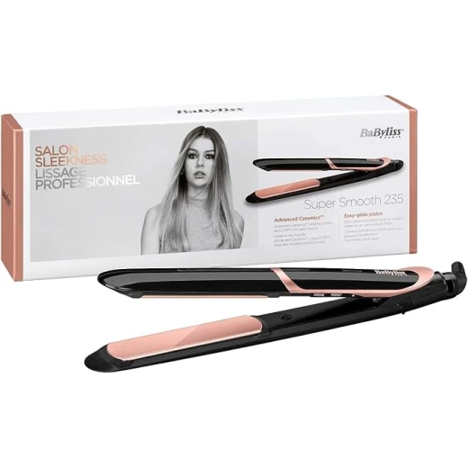 مكواة فرد الشعر BaByliss بتقنية النانو سيراميك مقاس 24 مم مع تقنية الأيونات | تسخين سريع | ألواح انزلاق سلسة | وإعدادات درجة حرارة قابلة للتعديل مكواة فرد الشعر BaByliss بتقنية النانو سيراميك مقاس 24 مم مع تقنية الأيونات | تسخين سريع | ألواح انزلاق سلسة | وإعدادات درجة حرارة قابلة للتعديل
