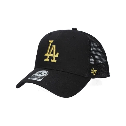 47 Brand Los Angeles Dodgers Metallic Branson MLB Trucker Cap 47 Brand Los Angeles Dodgers Metallic Branson MLB Trucker Cap