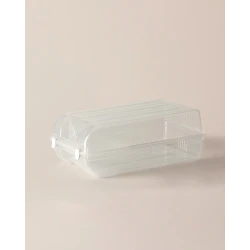 Madame Coco Luice Men Shoe Box Plastic 37.5 × 22.5 × 13.5cm, Practical Shoe Storage Box, Transparent Organizer to Keep Shoes Protected from Dust, Durable Design for Home Use and Easy Organization