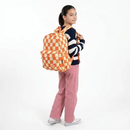 J World New York Oz Daypack Backpack Pixel Checkers | School & 15.6 Laptop Backpack - J world - Image 2