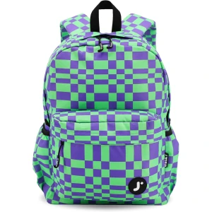 J World New York Oz Daypack Backpack Pixel Checkers | School & 15.6 Laptop Backpack