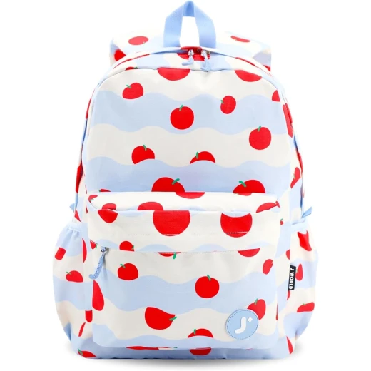 J World New York Oz Daypack Backpack Floating Apple | School & 15.6 Laptop Backpack