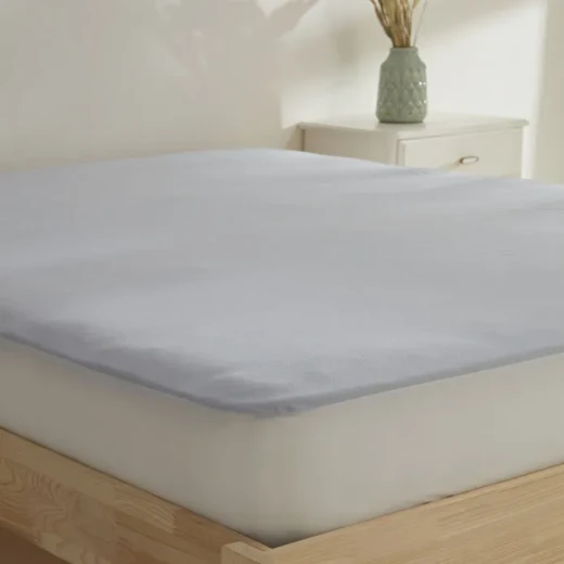 كاراتشا هوم إيكو كومفورت نايت واقي مرتبة مزدوج أزرق 160×220 سم بحواف مطاطية من البوليستر 100% مبطن 1000 GSM - كراجا - Image 2