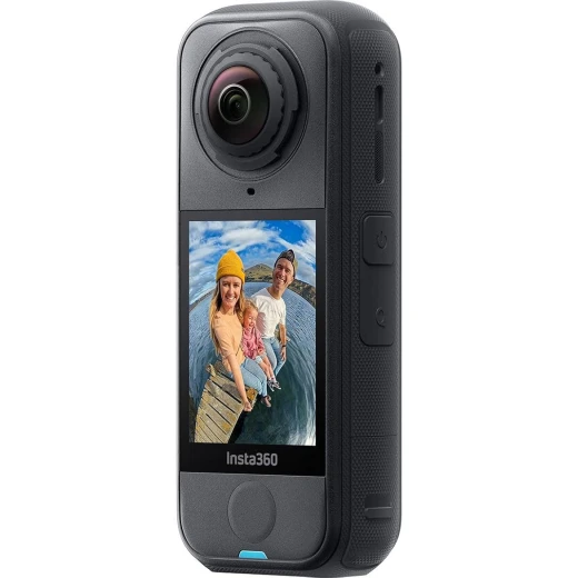 مجموعة Insta360 X4 Air القياسية | أخف كاميرا تصوير الحركة 8K 360 لمغامرات لا تُنسى | مثالية للسفر والرياضة ولحظات العائلة ومدونات الفيديو | فيديوهات سلسة وثابتة وسهلة التحرير في أي وقت وأي مكان - أسود - انستا 360 - Image 4