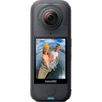 مجموعة Insta360 X4 Air القياسية | أخف كاميرا تصوير الحركة 8K 360 لمغامرات لا تُنسى | مثالية للسفر والرياضة ولحظات العائلة ومدونات الفيديو | فيديوهات سلسة وثابتة وسهلة التحرير في أي وقت وأي مكان - أسود - انستا 360