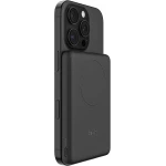 بنك طاقة مغناطيسي Belkin BoostCharge بسعة 5000 مللي أمبير مع حلقة مغناطيسية - أسود | شاحن لاسلكي محمول 5K، حلقة مغناطيسية لتركيب الملحقات، منفذ USB-C، مشحون مسبقًا، كابل مرفق، آمن للسفر - بيلكين
