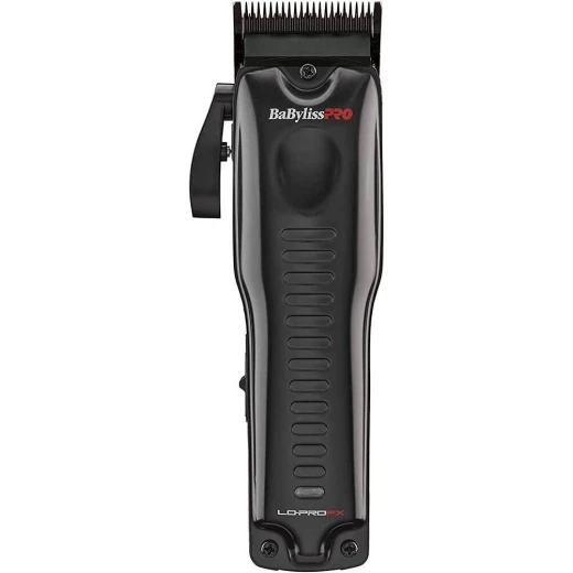 ماكينة قص الشعر BaBylissPRO Lo-ProFX، محرك بدون فرش 6800 دورة، بطارية 3300 مللي أمبير، شفرة جرافيت قابلة للضبط، سلكية ولاسلكية، أسود