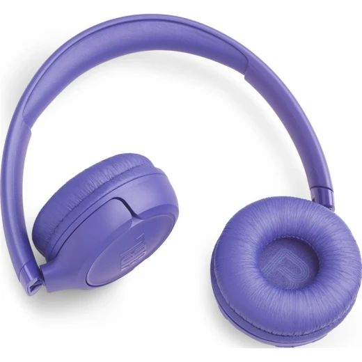 سماعات جي بي إل تيون 530 بي تي لاسلكية على الأذن، بلوتوث 6.0، صوت JBL Pure Bass، بطارية تصل إلى 76 ساعة، ميكروفون Beamforming، اتصال متعدد النقاط، ليلكي - جي بي ال - Image 4