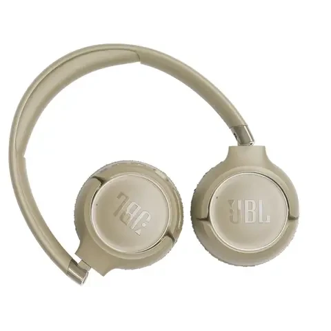 سماعات جي بي إل تيون 680 إن سي لاسلكية فوق الأذن، إلغاء ضوضاء تكيفي، صوت بيور باس وصوت مكاني، بلوتوث 6.0، بطارية حتى 76 ساعة، تصميم قابل للطي، بيج - جي بي ال - Image 2