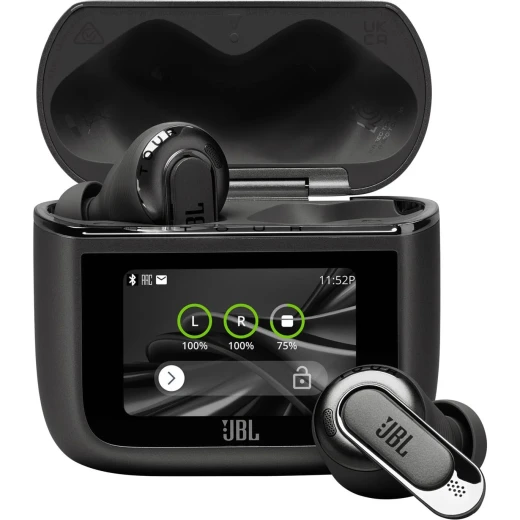 سماعات جي بي إل Tour Pro 3 لاسلكية حقيقية داخل الأذن، إلغاء ضوضاء تكيفي، صوت JBL Pro عالي الدقة، صوت Spatial 360 مع تتبع الرأس، علبة شحن ذكية، أسود سماعات جي بي إل Tour Pro 3 لاسلكية حقيقية داخل الأذن، إلغاء ضوضاء تكيفي، صوت JBL Pro عالي الدقة، صوت Spatial 360 مع تتبع الرأس، علبة شحن ذكية، أسود