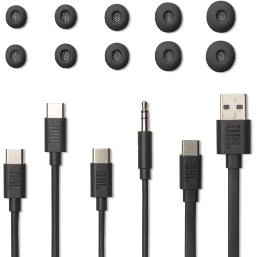 سماعات جي بي إل Tour Pro 3 لاسلكية حقيقية داخل الأذن، إلغاء ضوضاء تكيفي، صوت JBL Pro عالي الدقة، صوت Spatial 360 مع تتبع الرأس، علبة شحن ذكية، أسود - جي بي ال - Image 3