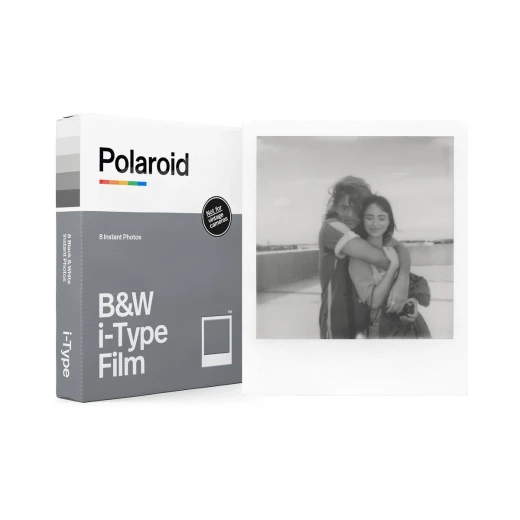 فيلم بولارويد أبيض وأسود I-Type، 8 صور فورية، درجات غنية ومتوازنة، متوافق مع كاميرات Polaroid I-Type - بولارويد - Image 2