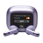 JBL Live Flex 3 سماعات أذن لاسلكية حقيقية، بلوتوث 5.2، إلغاء ضوضاء متكيف، 6 ميكروفونات، بطارية حتى 50 ساعة، مقاومة IP54، بنفسجي - جي بي ال
