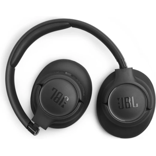 JBL Tune 730BT Wireless Bluetooth Headphones, JBL Pure Bass Sound, 40mm Drivers, Up to 76 Hours Battery, Dual Mics, Black - JBL - Image 4
