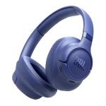 JBL Tune 730BT سماعات رأس لاسلكية بتقنية Bluetooth، صوت JBL Pure Bass، محركات 40 مم، بطارية حتى 76 ساعة، ميكروفون مزدوج، أزرق - جي بي ال