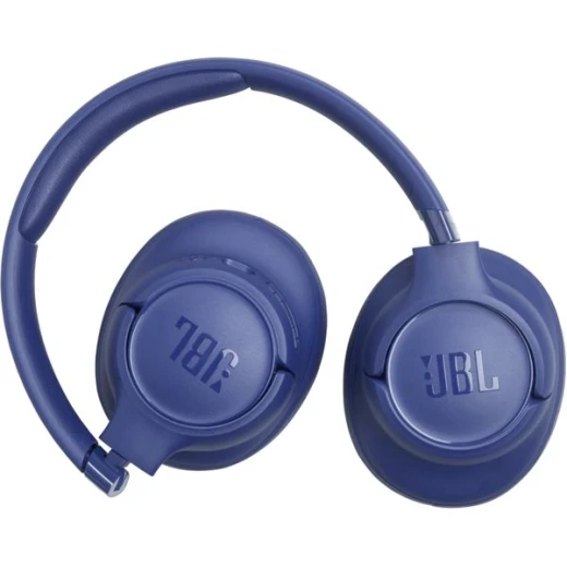 JBL Tune 730BT سماعات رأس لاسلكية بتقنية Bluetooth، صوت JBL Pure Bass، محركات 40 مم، بطارية حتى 76 ساعة، ميكروفون مزدوج، أزرق - جي بي ال - Image 2