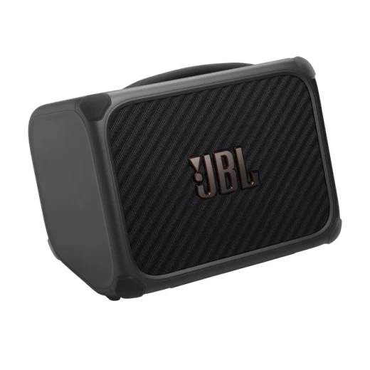 JBL BandBox Trio مكبر صوت ومضخم تدريب محمول بالذكاء الاصطناعي، 135 واط RMS، ووفر 6.5 بوصة، خلاط 4 قنوات، مؤثرات جيتار، بطارية 10 ساعات