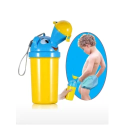 Portable Travel Potty for Kids (Light Blue) – Size 20.5 x 8 cm