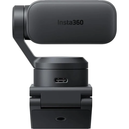 إنستا 360 لينك 2 برو كاميرا ويب ذكية بدقة 4K، مثبت جيمبال بمحورين، مستشعر 1/1.3 بوصة، تركيز تلقائي بالذكاء الاصطناعي، صوت احترافي، أسود جرافيتي - انستا 360 - Image 6