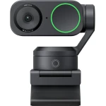 إنستا 360 لينك 2 برو كاميرا ويب ذكية بدقة 4K، مثبت جيمبال بمحورين، مستشعر 1/1.3 بوصة، تركيز تلقائي بالذكاء الاصطناعي، صوت احترافي، أسود جرافيتي - انستا 360