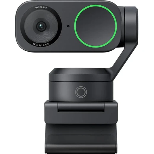 إنستا 360 لينك 2 برو كاميرا ويب ذكية بدقة 4K، مثبت جيمبال بمحورين، مستشعر 1/1.3 بوصة، تركيز تلقائي بالذكاء الاصطناعي، صوت احترافي، أسود جرافيتي إنستا 360 لينك 2 برو كاميرا ويب ذكية بدقة 4K، مثبت جيمبال بمحورين، مستشعر 1/1.3 بوصة، تركيز تلقائي بالذكاء الاصطناعي، صوت احترافي، أسود جرافيتي