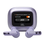 JBL Live Beam 3 سماعات أذن لاسلكية بإلغاء الضوضاء، بنفسجي، بلوتوث 5.3، بطارية حتى 48 ساعة، مقاومة IP55 - جي بي ال