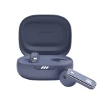 JBL Live Flex ANC سماعات أذن لاسلكية حقيقية، إلغاء ضوضاء متكيف، بلوتوث 5.3، بطارية حتى 40 ساعة، مقاومة IP54، أزرق - جي بي ال