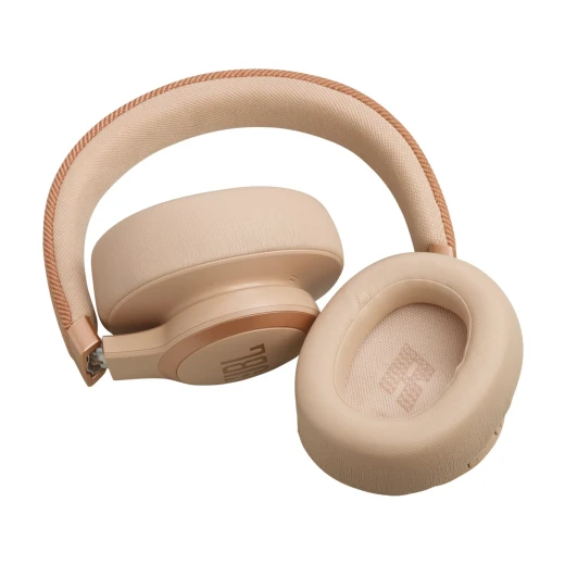 JBL Live 770NC سماعات رأس لاسلكية فوق الأذن، إلغاء ضوضاء متكيف، بطارية حتى 65 ساعة، ميكروفون مدمج، اتصال متعدد النقاط، ذهبي - جي بي ال - Image 5
