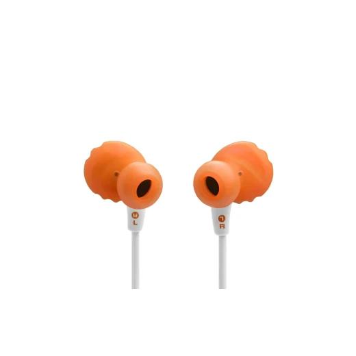 JBL Endurance Run 3 سماعات أذن رياضية سلكية، تصميم FlipHook، مقاومة للعرق، ميكروفون مدمج، صوت JBL، أبيض - جي بي ال - Image 4