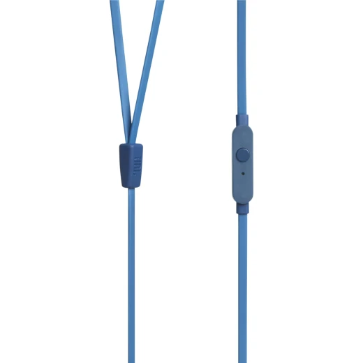 JBL Tune 110 سماعات أذن سلكية داخل الأذن، صوت JBL Pure Bass، محركات 9 مم، ميكروفون مدمج، تحكم بزر واحد، أزرق - جي بي ال - Image 2