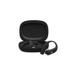 JBL Endurance Peak 4 سماعات أذن رياضية لاسلكية حقيقية بإلغاء الضوضاء، أسود/رمادي، إلغاء ضوضاء متكيف، مقاومة للماء والغبار IP68، صوت JBL Pure Bass مع Spatial Sound، بطارية حتى 48 ساعة - جي بي ال