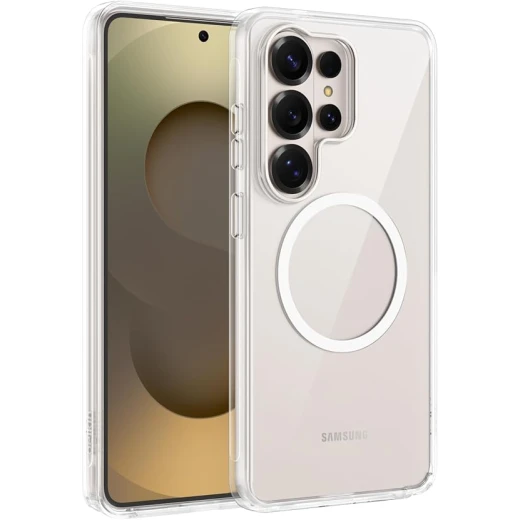 جراب Belkin SheerForce شفاف ومغناطيسي لهاتف Samsung Galaxy S26 Ultra، حماية سقوط 4م، شحن Qi2، مقاوم للخدش والاصفرار، تصميم نحيف جراب Belkin SheerForce شفاف ومغناطيسي لهاتف Samsung Galaxy S26 Ultra، حماية سقوط 4م، شحن Qi2، مقاوم للخدش والاصفرار، تصميم نحيف