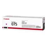 تونر كانون Canon 075 M أصلي أرجواني لطابعات الليزر، إنتاجية تصل إلى 1300 صفحة، طباعة ملونة عالية الجودة ووضوح دقيق للاستخدام المنزلي والمكتبي - كانون