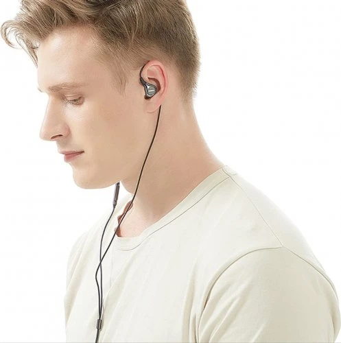 سماعات أذن REMAX RM-655A سلكية بمنفذ USB-C، كابل 1.2 متر، ميكروفون مدمج، صوت ستيريو واضح وباس عميق، تصميم مريح وخفيف، أسود - ريماكس - Image 2