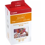 مجموعة حبر وورق Canon RP-108 لطابعات SELPHY، مقاس بطاقات بريدية 10×14.8 سم، تكفي لطباعة 108 صور، ورق صور لامع عالي الجودة، Pink Sand - كانون