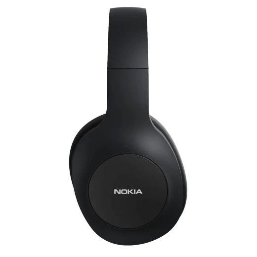 سماعات Nokia Essential E1200 اللاسلكية، بلوتوث، بطارية تصل إلى 40 ساعة تشغيل، تصميم خفيف وقابل للطي، وسائد مريحة، منفذ 3.5 مم، أسود سماعات Nokia Essential E1200 اللاسلكية، بلوتوث، بطارية تصل إلى 40 ساعة تشغيل، تصميم خفيف وقابل للطي، وسائد مريحة، منفذ 3.5 مم، أسود