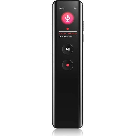 مسجل صوت رقمي محمول ريماكس RP3 بسعة 16GB مع تقنية تقليل الضوضاء لتسجيل صوت واضح وعالي الجودة باللون الأسود مسجل صوت رقمي محمول ريماكس RP3 بسعة 16GB مع تقنية تقليل الضوضاء لتسجيل صوت واضح وعالي الجودة باللون الأسود