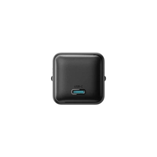 شاحن Joyroom JR-TCG18 GaN USB-C بقدرة 65W مع تقنية Power Delivery للشحن السريع، منفذ USB-C واحد، أسود - جوي روم - Image 4
