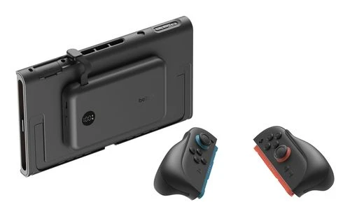 بلكن Gaming Charging Grip لجهاز Nintendo Switch 2، قبضة ألعاب مريحة للشحن أثناء اللعب، تصميم مقاوم للصدمات والخدوش، سطح مانع للانزلاق، أسود - بيلكين - Image 5