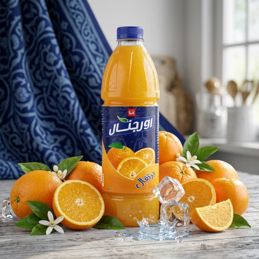 عصير برتقال اورجينال 1.4 لتر بطعم البرتقال المنعش واللذيذ مناسب للتقديم مع الوجبات والمناسبات