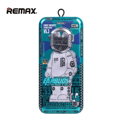 سماعات أذن لاسلكية REMAX Gamebuds G5 Thunder Series، سماعات ألعاب TWS بتصميم Alloy، سماعات بلوتوث للألعاب، صوت واضح وتجربة لعب مريحة، تصميم أنيق ومتين - ريماكس - Image 2