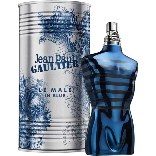 جان بول غوتييه لو مال إن بلو للرجال أو دو بارفان 125 مل عطر منعش وعصري بنفحات اللافندر واليانسون والبنزوين يمنحك رائحة أنيقة وثابتة