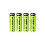 بطاريات ريماكس AA ليثيوم قابلة لإعادة الشحن عبر USB، سعة 3071mWh، عبوة 4 بطاريات، أداء طويل الأمد للأجهزة الإلكترونية وأجهزة التحكم والألعاب والمصابيح - ريماكس