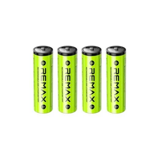 بطاريات ريماكس AA ليثيوم قابلة لإعادة الشحن عبر USB، سعة 3071mWh، عبوة 4 بطاريات، أداء طويل الأمد للأجهزة الإلكترونية وأجهزة التحكم والألعاب والمصابيح بطاريات ريماكس AA ليثيوم قابلة لإعادة الشحن عبر USB، سعة 3071mWh، عبوة 4 بطاريات، أداء طويل الأمد للأجهزة الإلكترونية وأجهزة التحكم والألعاب والمصابيح